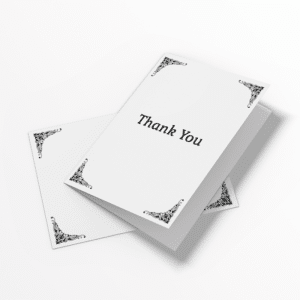 Vintage - Thank You Card